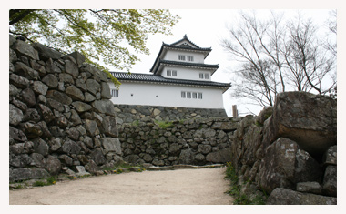 彦根城西の丸三重櫓です。