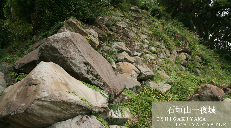 石垣山一夜城（ＩＳＨＩＧＡＫＩＹＡＭＡＩＣＨＩＹＡ ＣＡＳＴＬＥ）