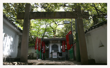 伝二ノ門跡です。