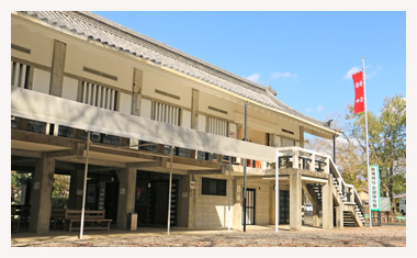 長篠城址史跡保存館です。